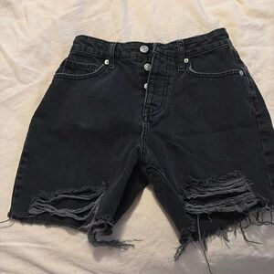 Denim shorts